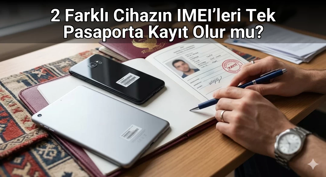 2 Farklı Cihazın IMEI’leri Tek Pasaporta Kayıt Olur mu?